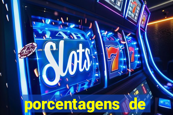 porcentagens de jogos pagantes